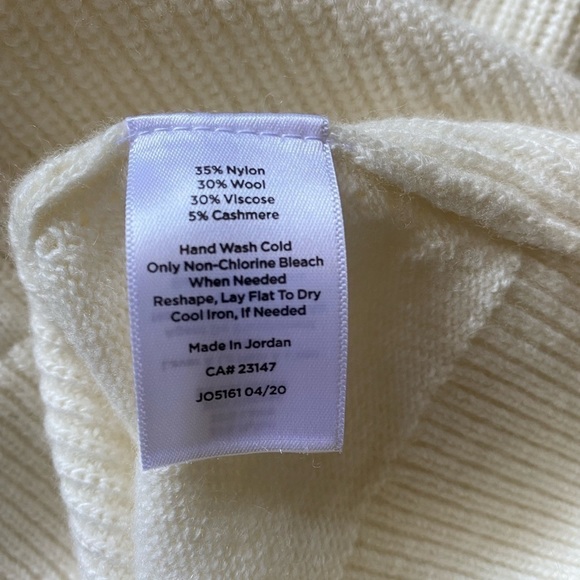 Talbots cashmere blend v-neck - Picture 4 of 7